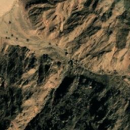 Satellite imagery of Jabal Ḥumrah, EG
