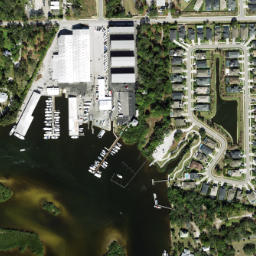 Satellite imagery of Chesapeake Point, US