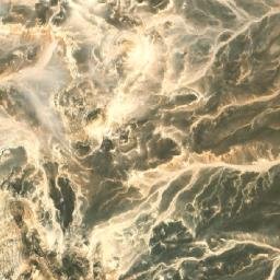 Satellite imagery of Qurūn Ḩarḩash, EG