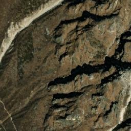 Satellite imagery of Nepal- China Boundary Pillar No. 55, IN