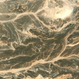 Satellite imagery of Qurūn Ḩarḩash, EG