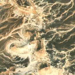 Satellite imagery of Qurūn Ḩarḩash, EG