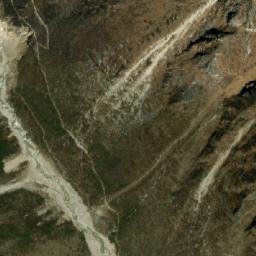 Satellite imagery of Nepal- China Boundary Pillar No. 55, IN