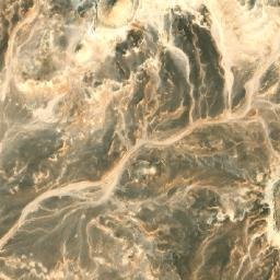 Satellite imagery of Qurūn Ḩarḩash, EG