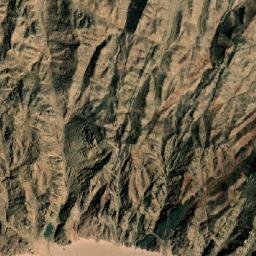 Satellite imagery of Jabal Muwayrid, EG