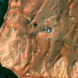 Satellite imagery of Ra’s ash Shaykh Ḩumayd, SA