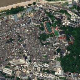 Satellite imagery of Huagai Shan, CN