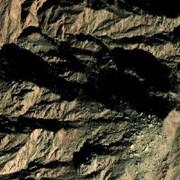 Satellite imagery of Jabal Şaḩrā’, EG