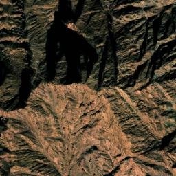 Satellite imagery of Jabal Qaida, EG