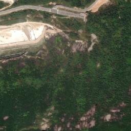 Satellite imagery of Yandun Shan, CN