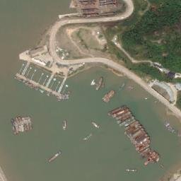 Satellite imagery of Yandungang, CN
