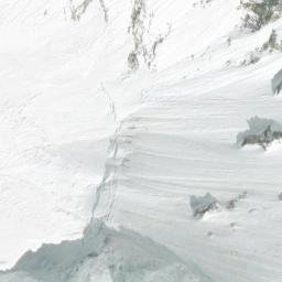 Satellite imagery of Lhotse Face, NP