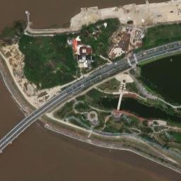 Satellite imagery of Shuangkun Shan, CN