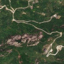 Satellite imagery of Yandun Shan, CN