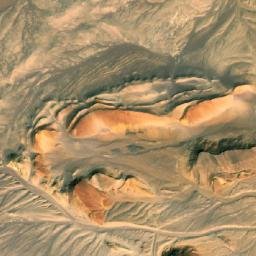 Satellite imagery of Jabal Abū Sha‘r al Baḩarī, EG