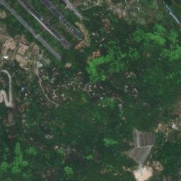Satellite imagery of Qianyan Shan, CN
