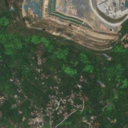 Satellite imagery of Qianyan Shan, CN