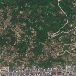 Satellite imagery of Qianyan Shan, CN