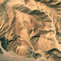 Satellite imagery of Jabal Abū Sha‘r al Baḩarī, EG