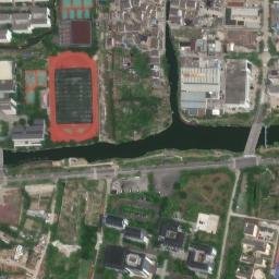 Satellite imagery of Qianyan Shan, CN