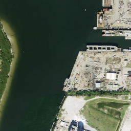 Satellite imagery of Hookers Point, US