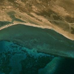 Satellite imagery of Ra’s Kanīsah, EG