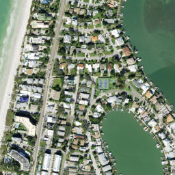 Satellite imagery of Shell Point, US