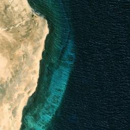 Satellite imagery of Ra’s al ‘Ushsh, EG