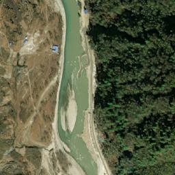 Satellite imagery of Nepal- China Boundary Pillar No. 69 (2), IN