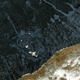 Satellite imagery of Nepal- China Boundary Pillar No. 75, IN