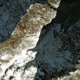 Satellite imagery of Nepal- China Boundary Pillar No. 75, IN