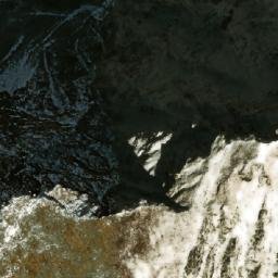 Satellite imagery of Nepal- China Boundary Pillar No. 75, IN