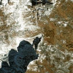 Satellite imagery of Nepal- China Boundary Pillar No. 75, IN