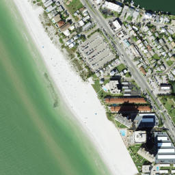 Satellite imagery of Punkin Key, US
