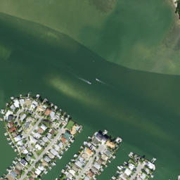 Satellite imagery of Punkin Key, US