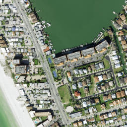 Satellite imagery of Punkin Key, US