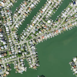 Satellite imagery of Tripod Key, US