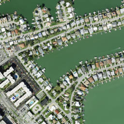 Satellite imagery of Tripod Key, US