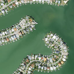 Satellite imagery of Tripod Key, US