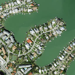 Satellite imagery of Tripod Key, US