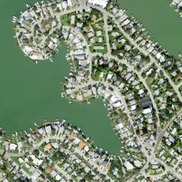Satellite imagery of Crystal Island, US