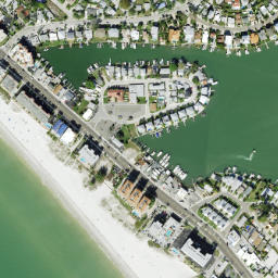 Satellite imagery of Crystal Island, US