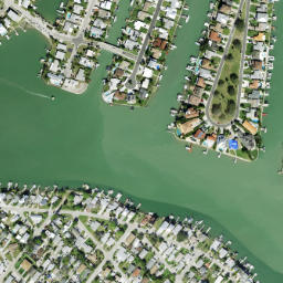 Satellite imagery of Crystal Island, US
