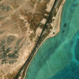 Satellite imagery of Ra’s al Biḩār, EG