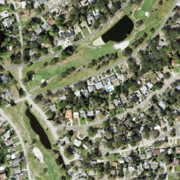 Satellite imagery of Pinellas Peninsula, US
