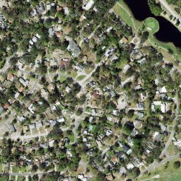 Satellite imagery of Pinellas Peninsula, US