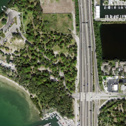 Satellite imagery of Maximo Point, US