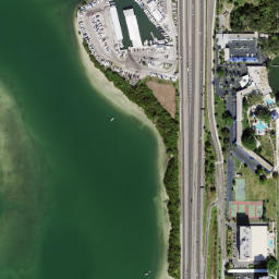 Satellite imagery of Maximo Point, US