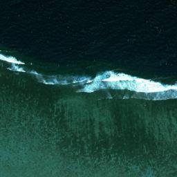 Satellite imagery of Bluff Point, EG
