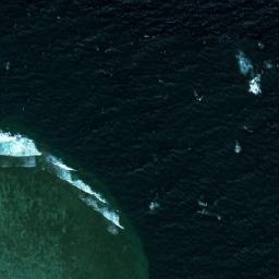 Satellite imagery of Bluff Point, EG